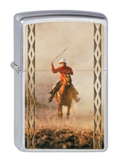 Zippo Cowboy Roping